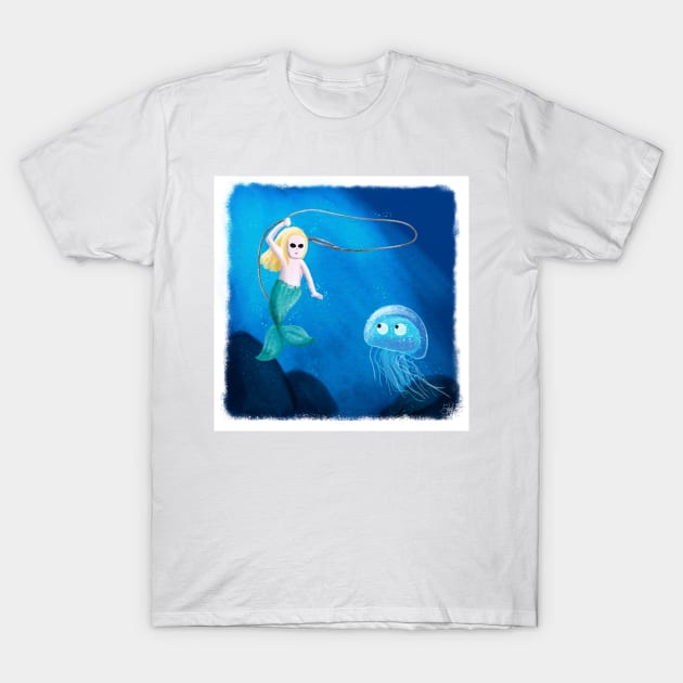 Mermay Day 27 T-Shirt by hollydoesart